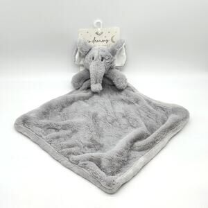 So Dreamy Plush Gray Elephant Baby Security Blanket Lovey SL Home Fashions NEW